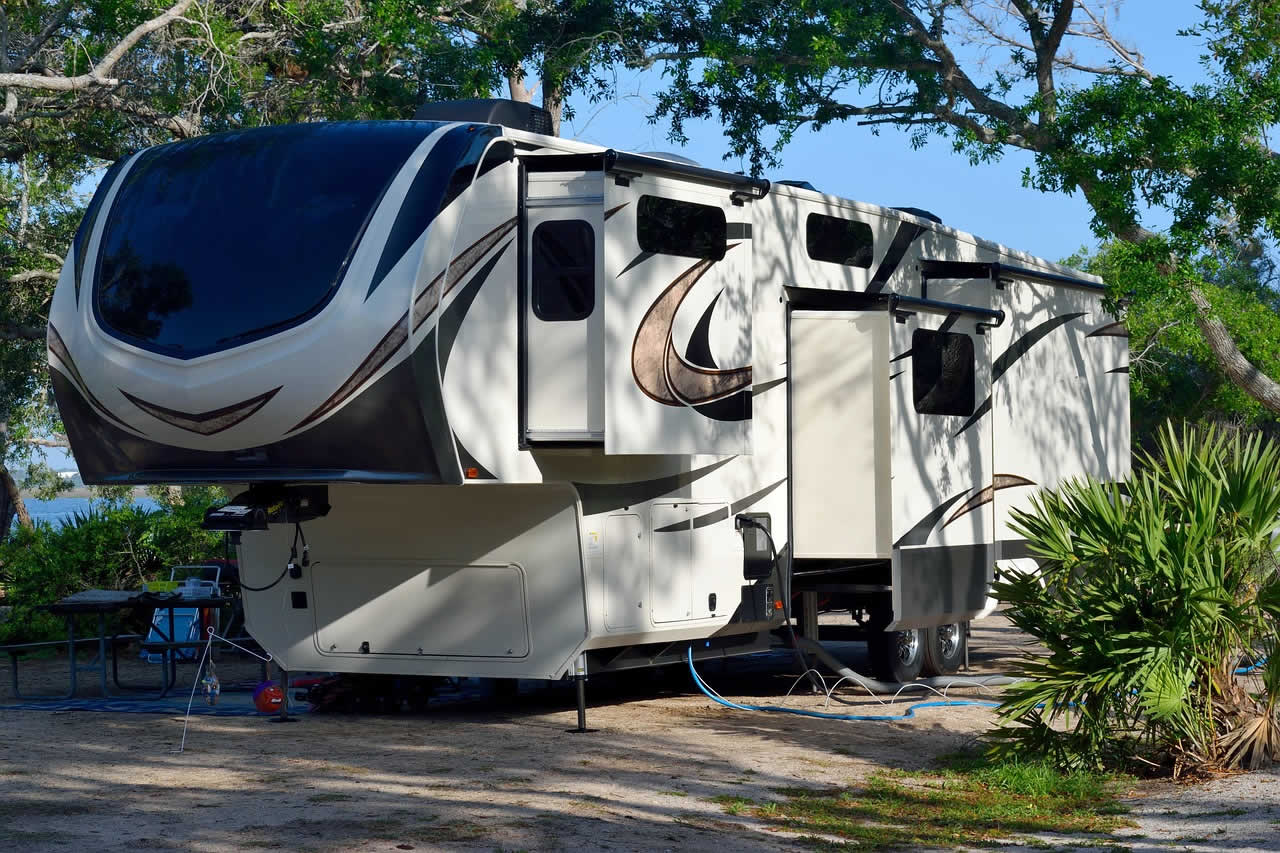 Photo of an RV